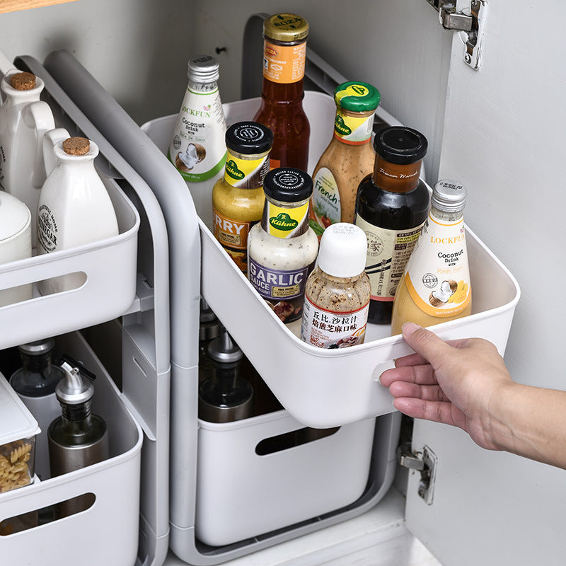 2-Tier Kitchen Storage Rack for Easy Organization