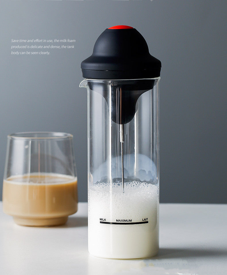 Quick Foam Milk Frother Cup for Café-Style Drinks