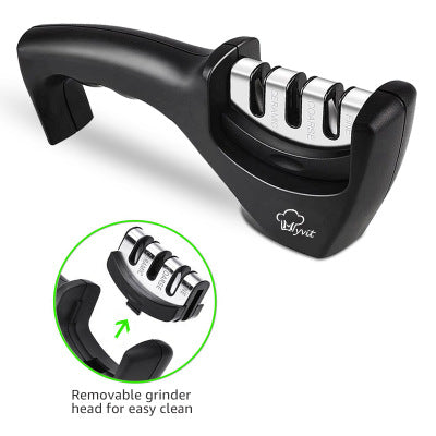 2-Stage Diamond Knife Sharpener for Razor-Sharp Kitchen Blades