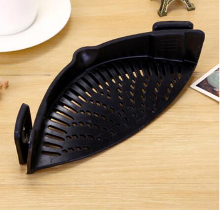 Clip-On Silicone Strainer for Easy, Mess-Free Draining