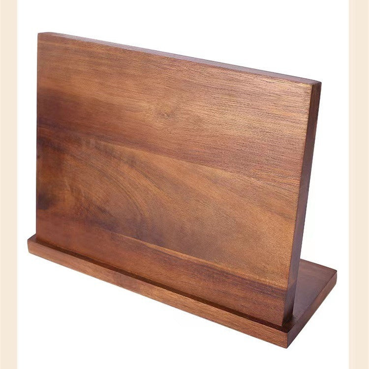 Solid Wood Magnetic Knife Holder for Stylish Storage