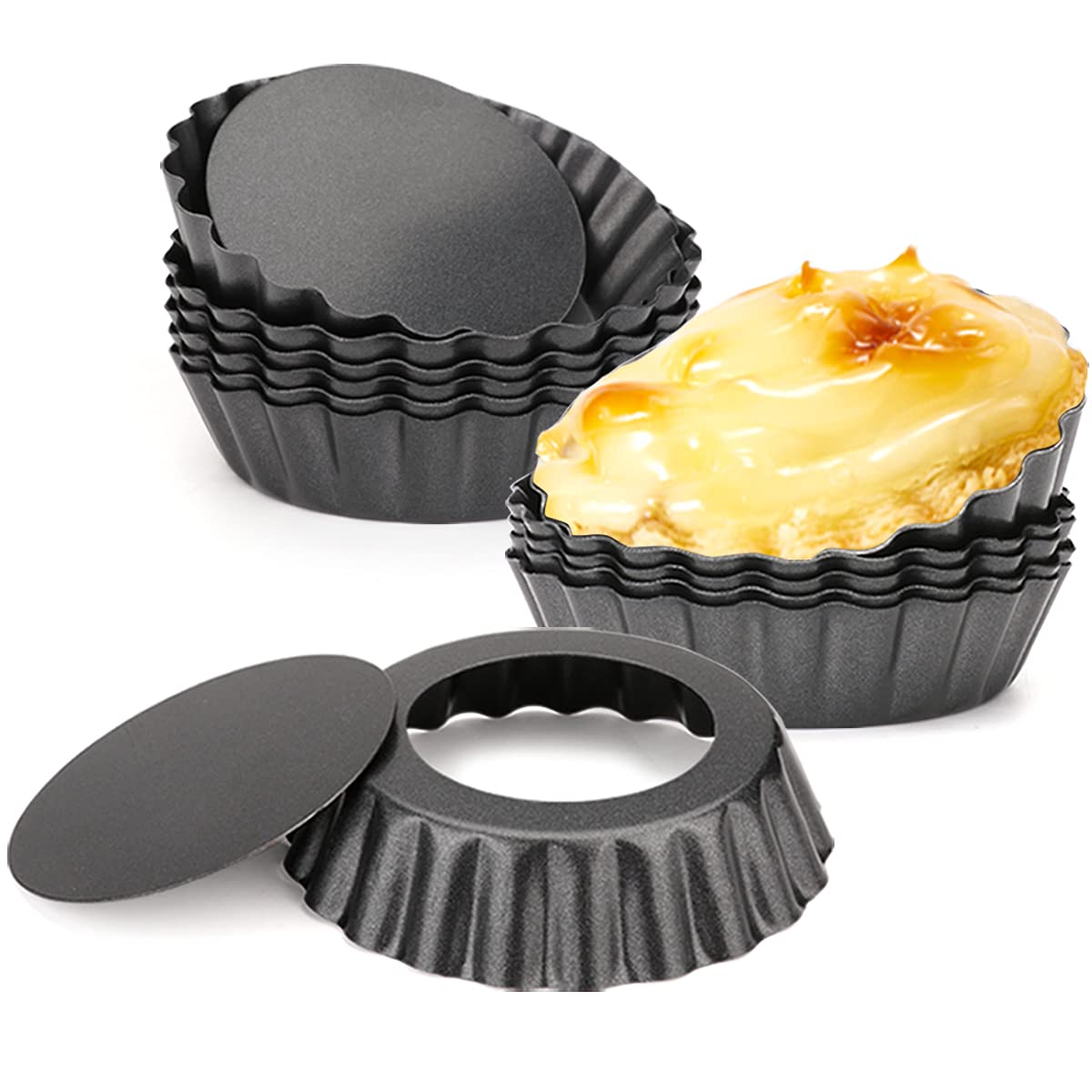 Cyimi Mini Tart Pans Set – Perfect Pies & Desserts