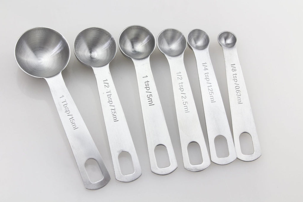 Easy-Store Stainless Steel Measuring Spoons for Everyday Cooking