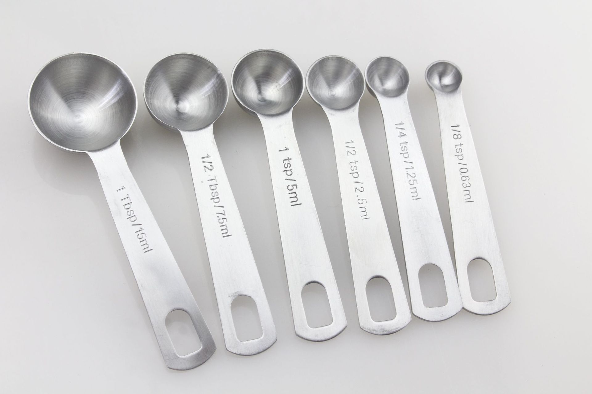 Easy-Store Stainless Steel Measuring Spoons for Everyday Cooking