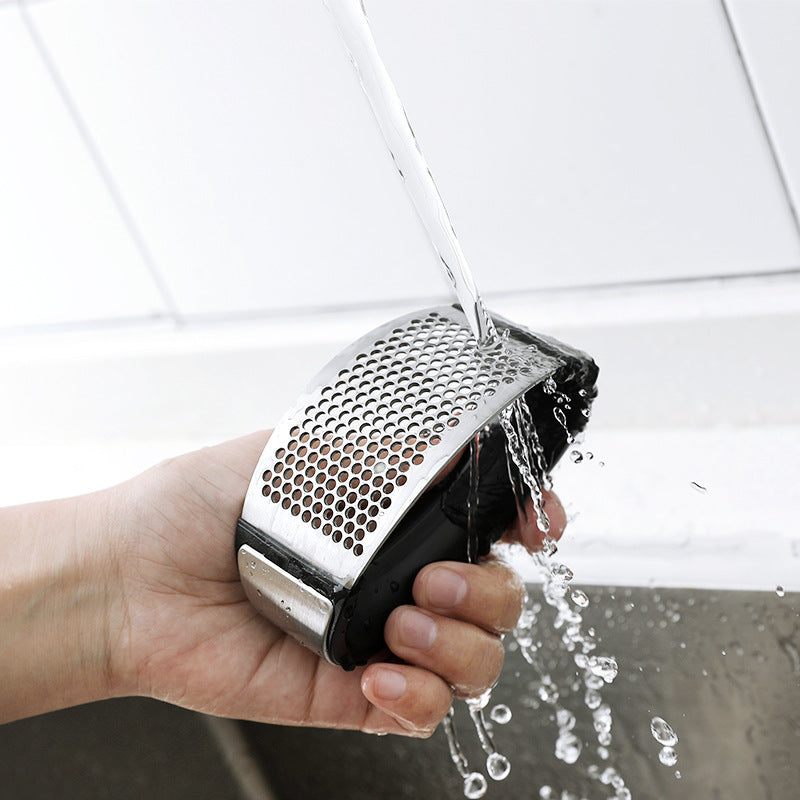 No-Fuss Garlic Press for Quick, Mess-Free Mincing