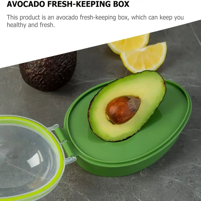 Avocado Storage Saver for Fresh, Green Halves Longer