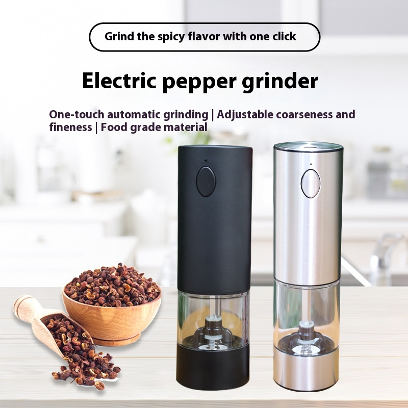 Stainless Steel Spice Grinder for Fresh, Bold Flavor