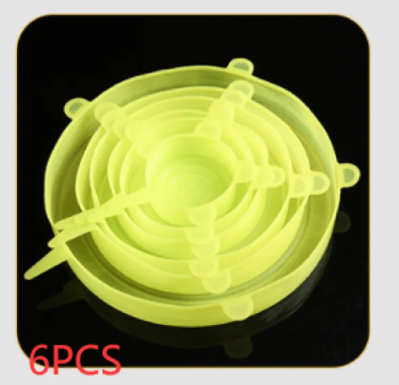 Stretchable Food Cover Lids for Easy Kitchen Storage Solutions