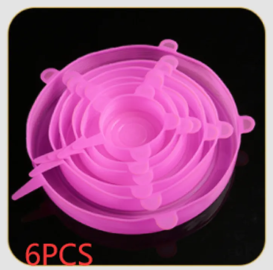 Stretchable Food Cover Lids for Easy Kitchen Storage Solutions