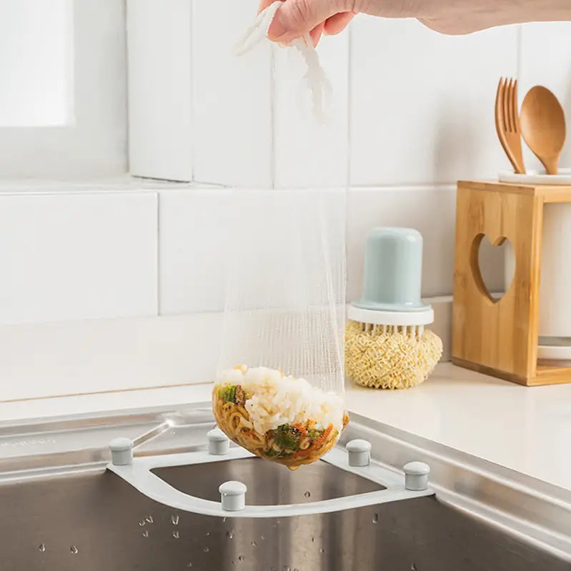 30-Pack Triangle Sink Strainers for Clean, Clog-Free Kitchen