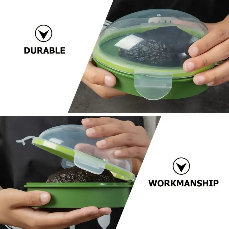 Avocado Storage Saver for Fresh, Green Halves Longer