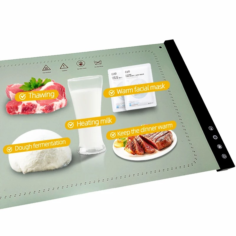 Portable Heating Mat for Warm, Fresh Meals Anywhere