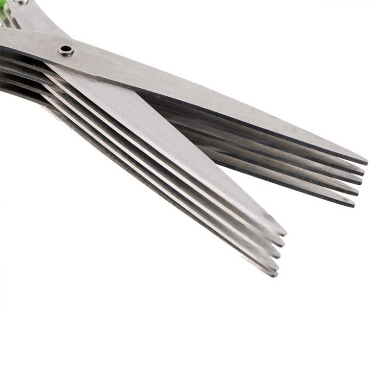 Multi-Layer Green Onion Scissors for Quick Kitchen Prep