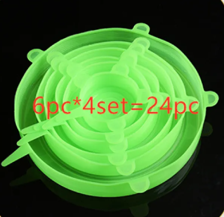 Stretchable Food Cover Lids for Easy Kitchen Storage Solutions