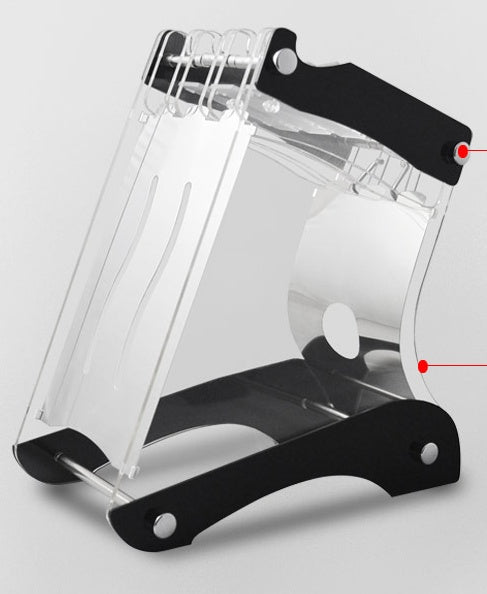 Clear Acrylic Knife Holder for Safe, Stylish Counter Storage
