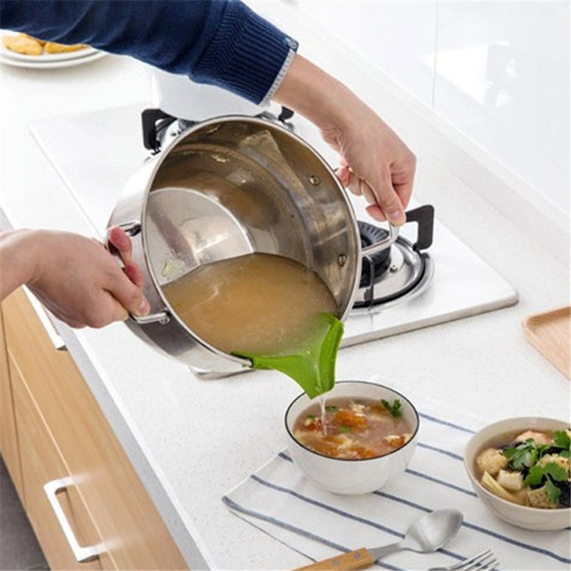 Silicone Pouring Spout for Clean, Mess-Free Transfers