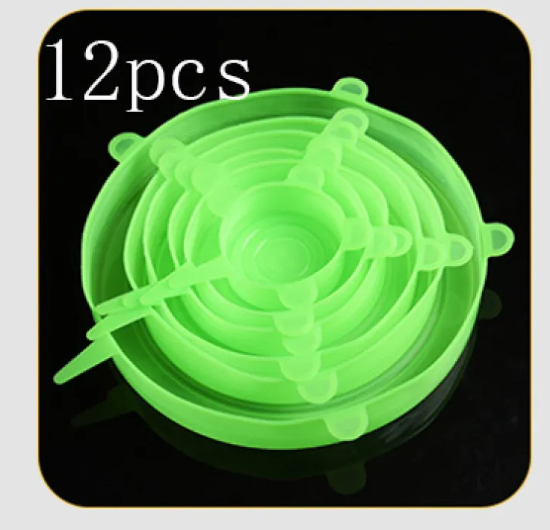 Stretchable Food Cover Lids for Easy Kitchen Storage Solutions