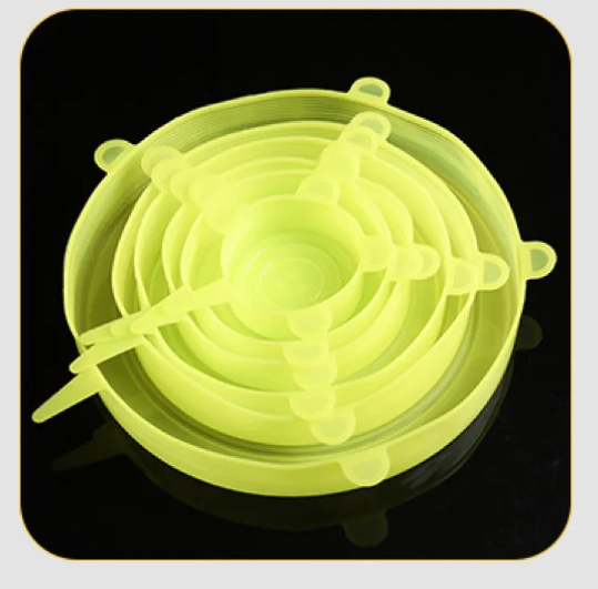 Stretchable Food Cover Lids for Easy Kitchen Storage Solutions