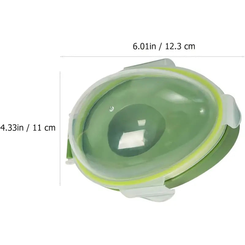 Avocado Storage Saver for Fresh, Green Halves Longer
