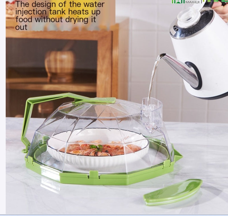 Oil Splash Guard Microwave Cover for Mess-Free Reheating