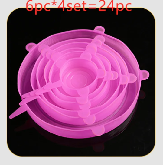Stretchable Food Cover Lids for Easy Kitchen Storage Solutions