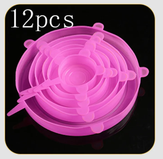 Stretchable Food Cover Lids for Easy Kitchen Storage Solutions
